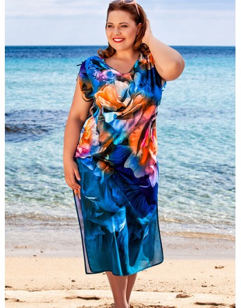 Bahama 108-068 длинное пляжное платье 