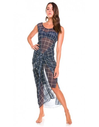 Maryssil 604221 длинное пляжное платье сетка